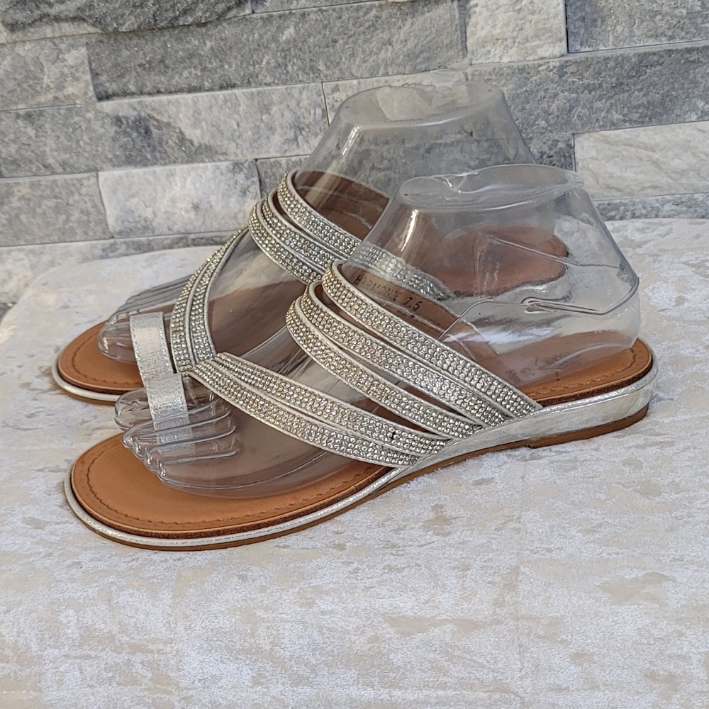 G.C. Shoes Harmonie Embellished Toe Sandals